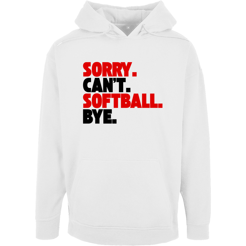 SOFTBALL. CAN'T | Unisex Oversize Hoodie