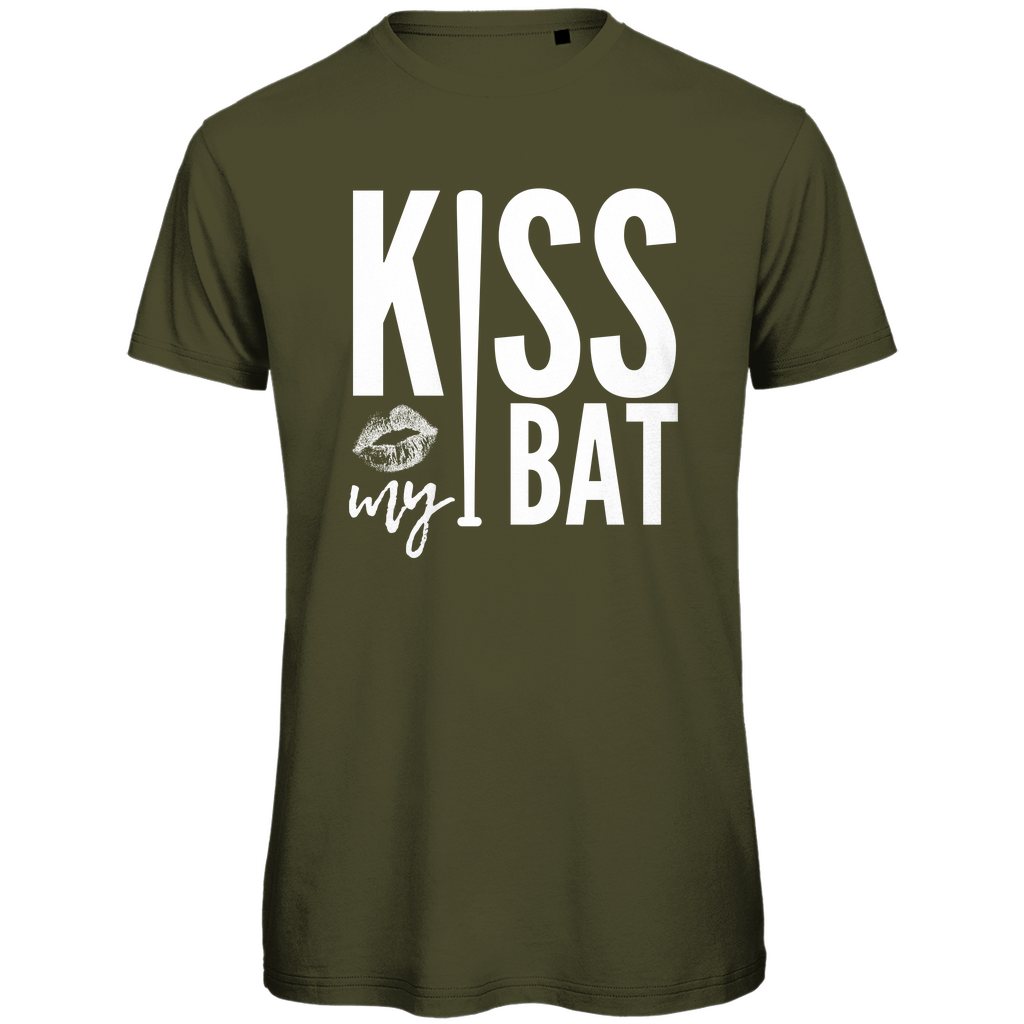 KISS MY BAT | Herren Premium Bio T-Shirt
