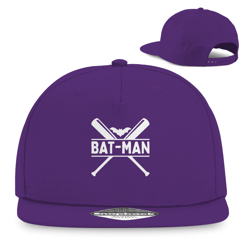 Snapback Rapper Cap | BAT-MAN