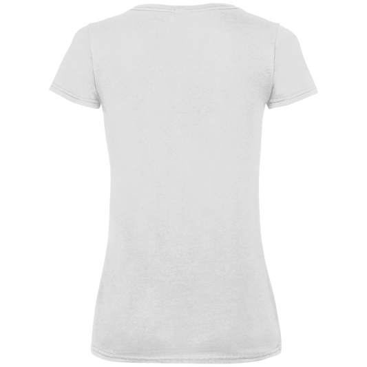 Damen Premium Bio V-Neck T-Shirt | LOUD PROUD MOM