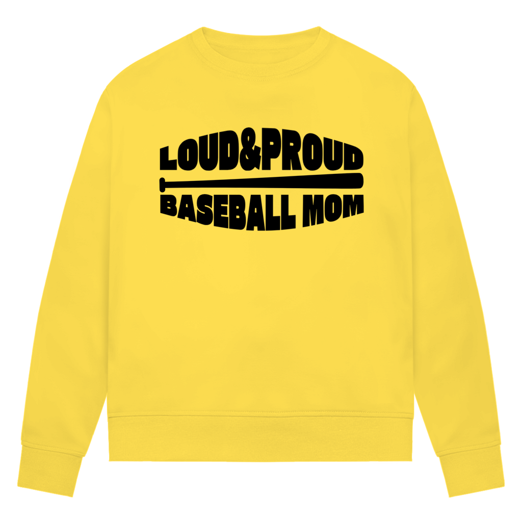 Damen Premium Bio Sweatshirt | LOUD PROUD MOM