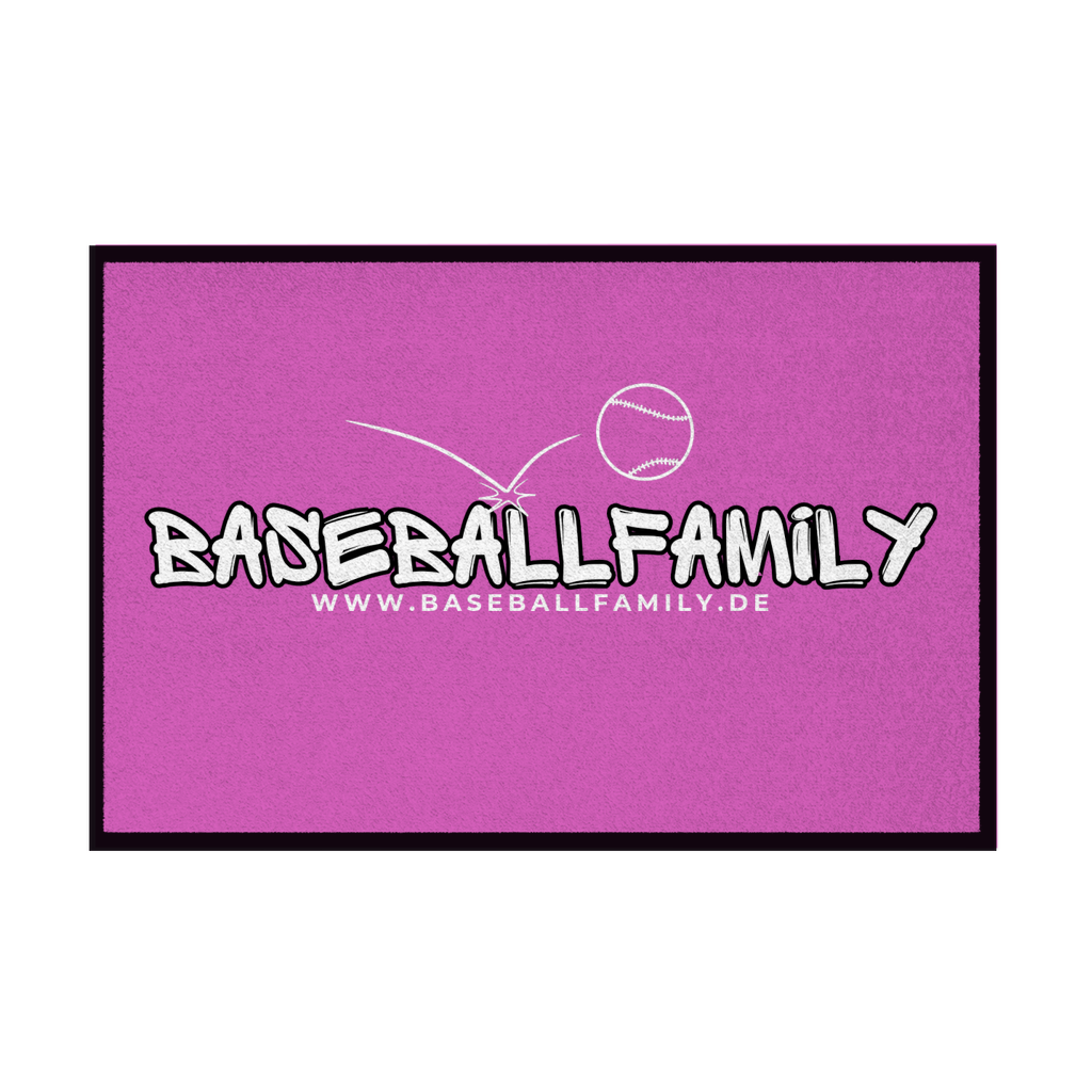 BASEBALLFAMILY | Fußmatte mit Gummirand