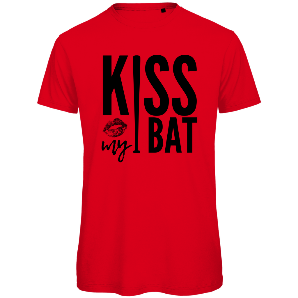KISS MY BAT | Herren Premium Bio T-Shirt