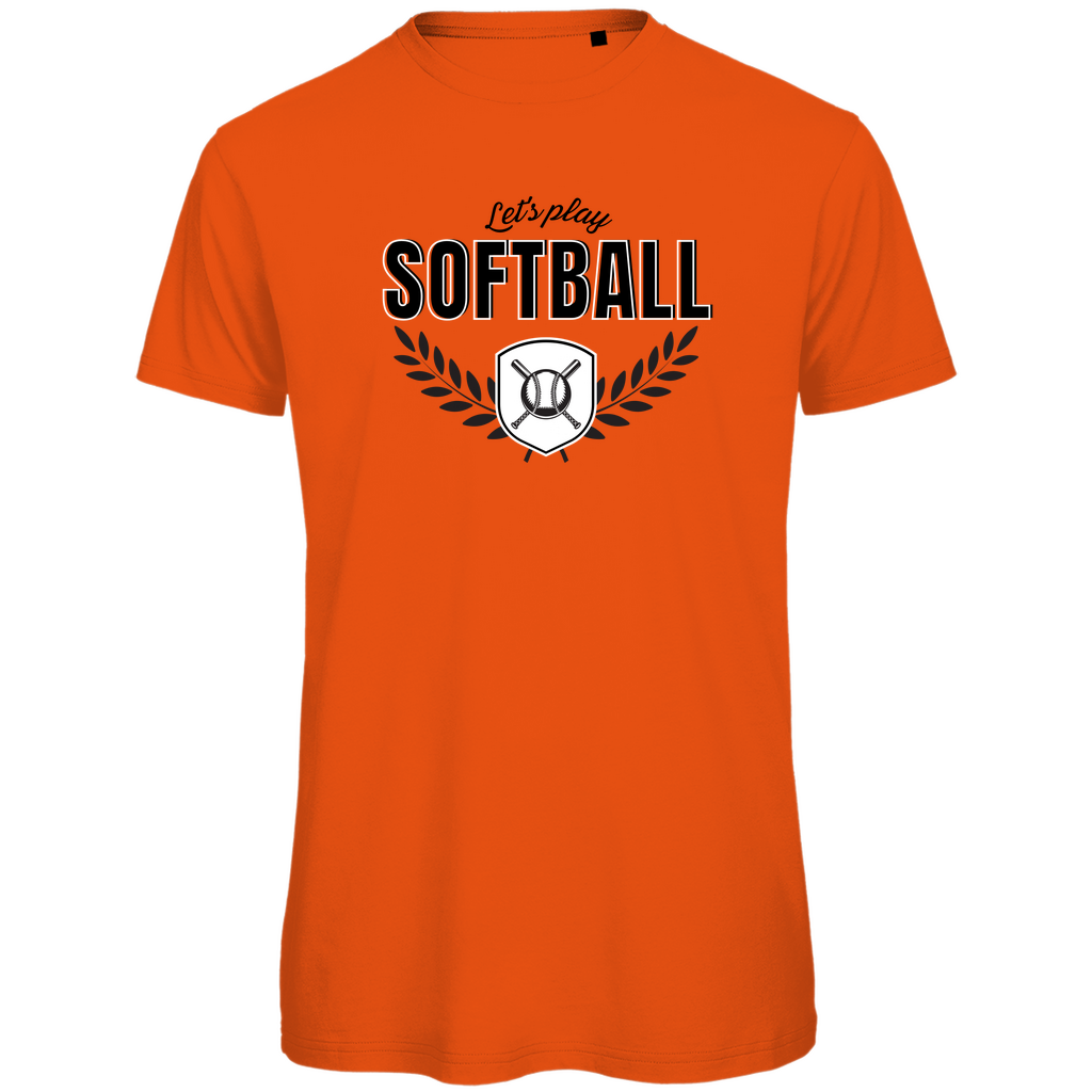 LET'S PLAY SOFTBALL | Herren Premium Bio T-Shirt