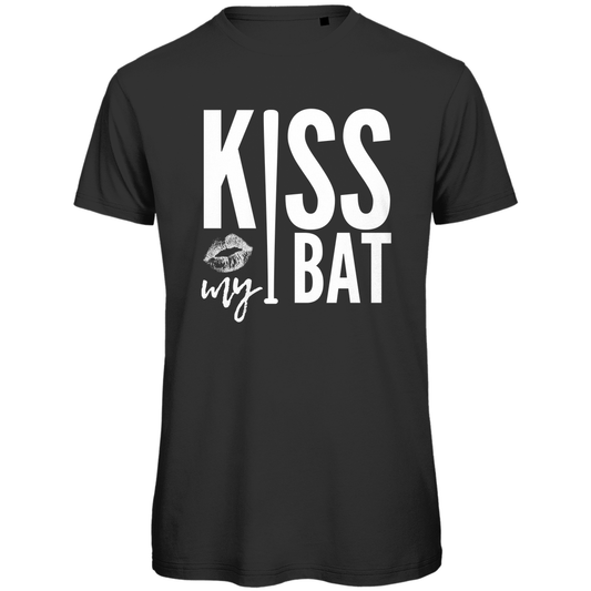 KISS MY BAT | Herren Premium Bio T-Shirt
