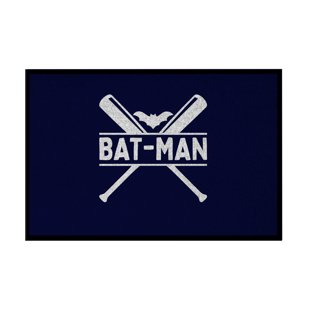 Fußmatte mit Gummirand  | BAT-MAN