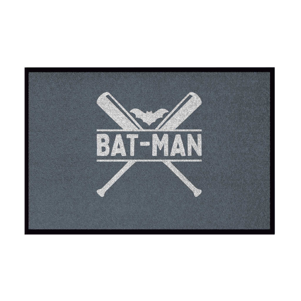 Fußmatte mit Gummirand  | BAT-MAN