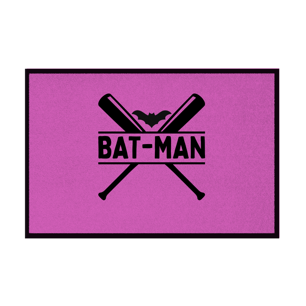 Fußmatte mit Gummirand  | BAT-MAN