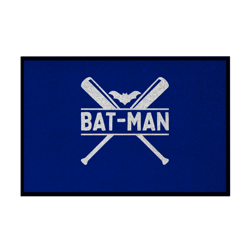 Fußmatte mit Gummirand  | BAT-MAN