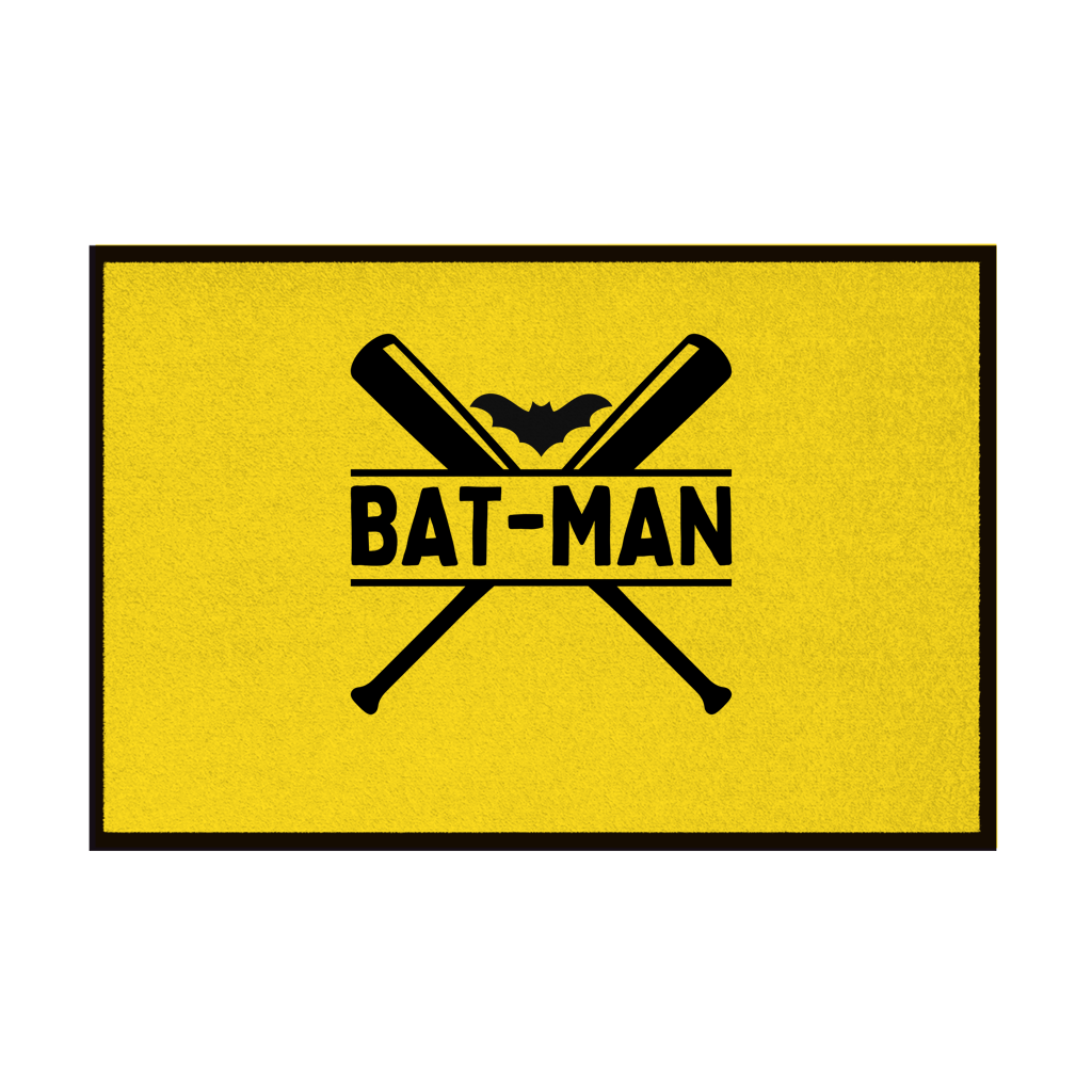 Fußmatte mit Gummirand  | BAT-MAN