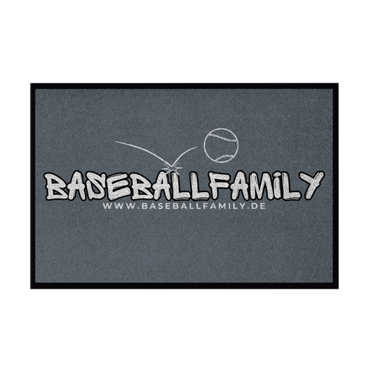 Fußmatte mit Gummirand  | BASEBALLFAMILY