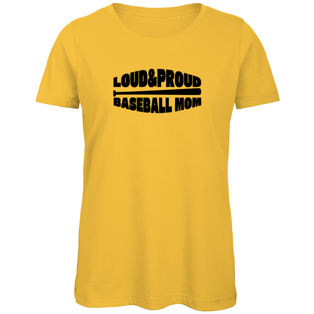 Damen Premium Bio T-Shirt | LOUD PROUD MOM