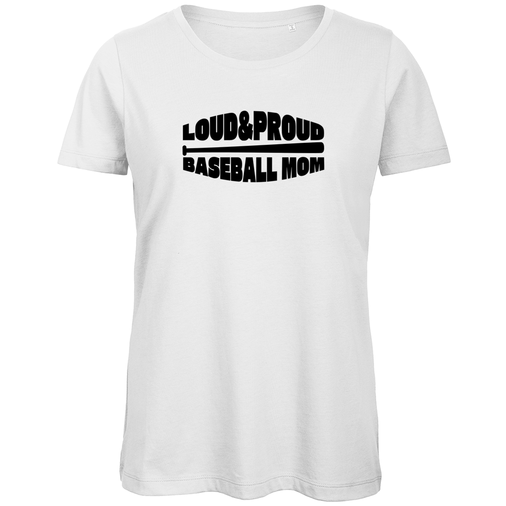 Damen Premium Bio T-Shirt | LOUD PROUD MOM