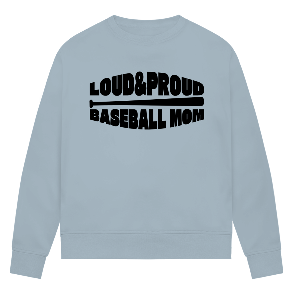 Damen Premium Bio Sweatshirt | LOUD PROUD MOM