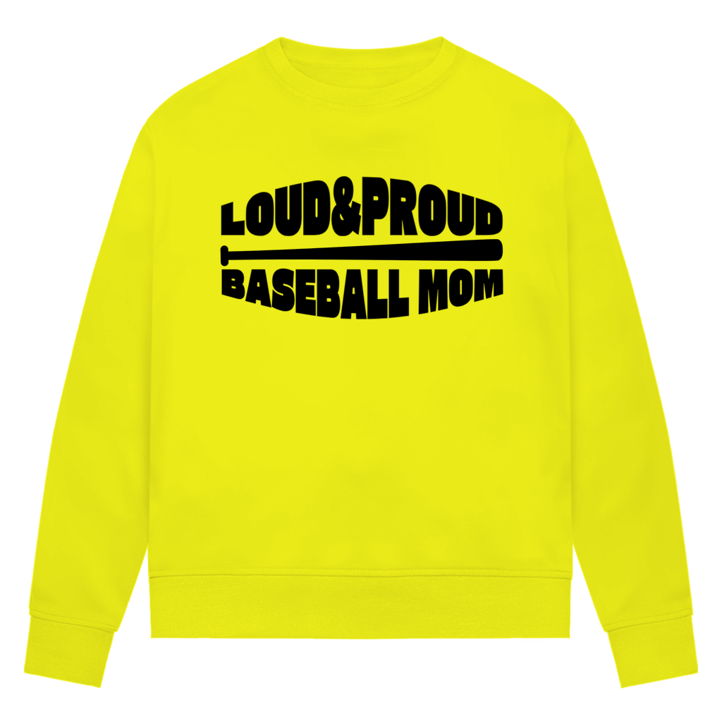 Damen Premium Bio Sweatshirt | LOUD PROUD MOM