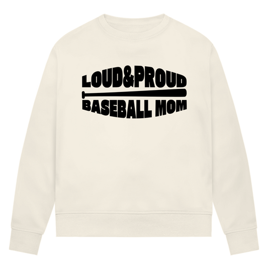 Damen Premium Bio Sweatshirt | LOUD PROUD MOM