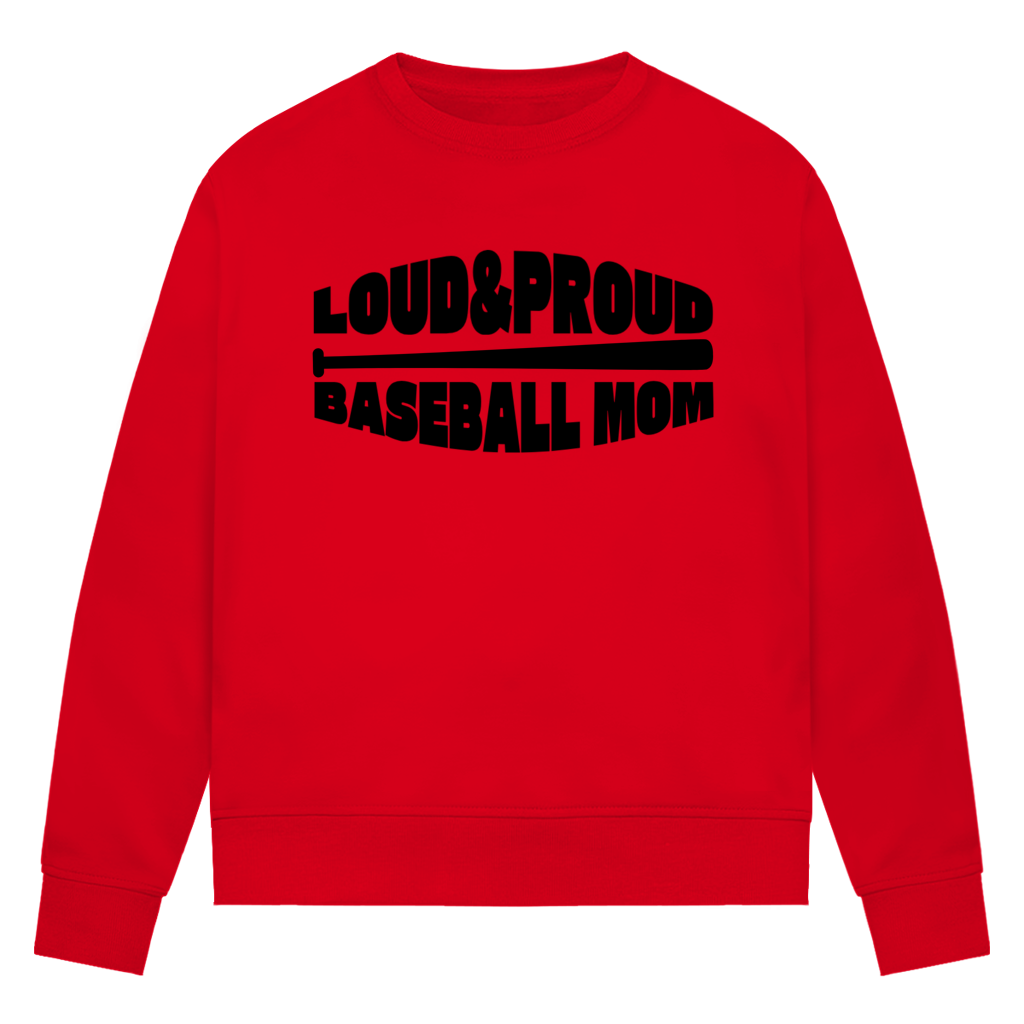 Damen Premium Bio Sweatshirt | LOUD PROUD MOM