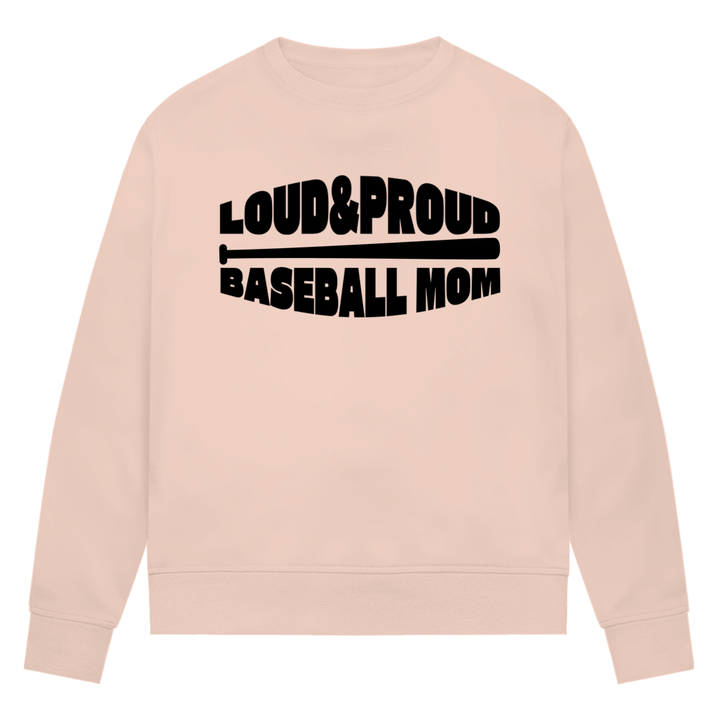 Damen Premium Bio Sweatshirt | LOUD PROUD MOM