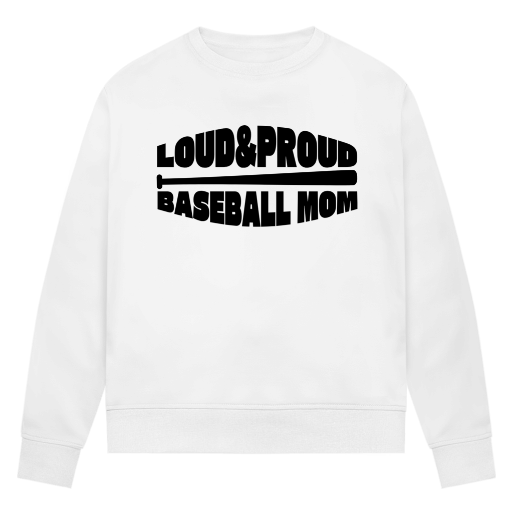 Damen Premium Bio Sweatshirt | LOUD PROUD MOM