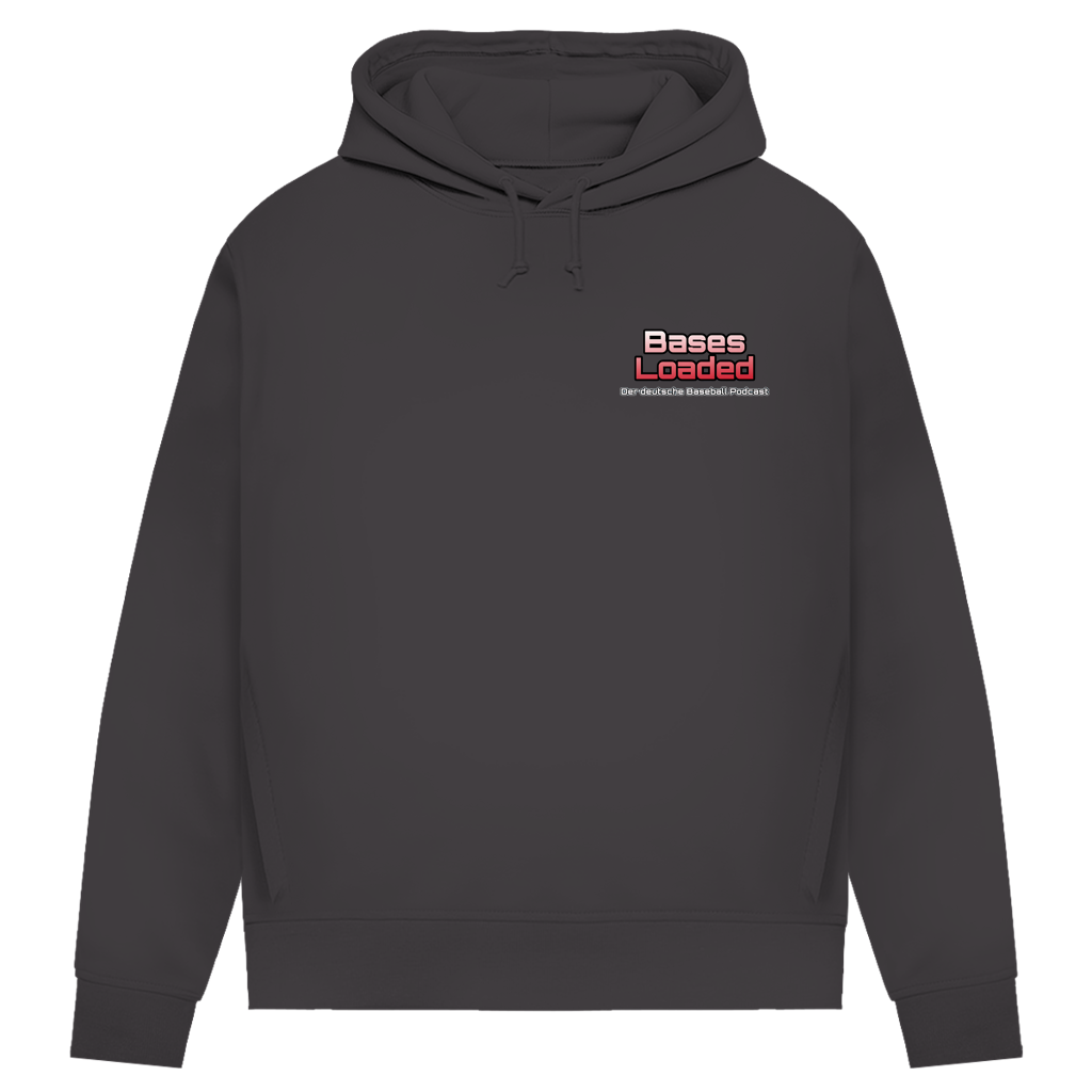 Damen Premium Bio Hoodie | BASES LOADED | beidseitig bedruckt