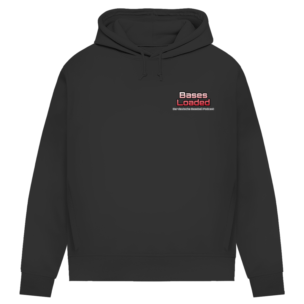Damen Premium Bio Hoodie | BASES LOADED | beidseitig bedruckt