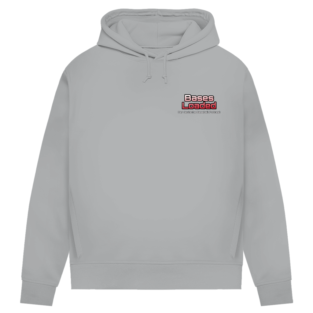Damen Premium Bio Hoodie | BASES LOADED | beidseitig bedruckt