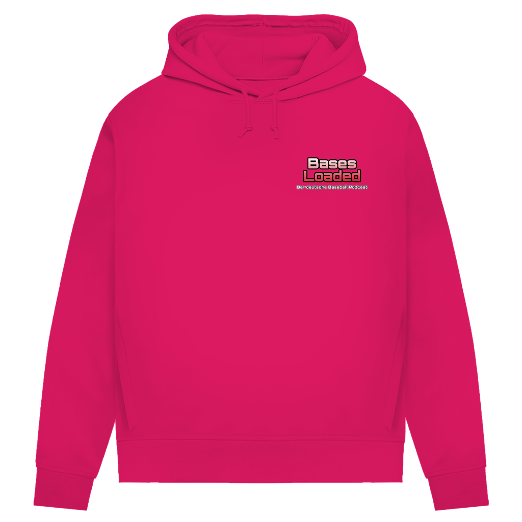 Damen Premium Bio Hoodie | BASES LOADED | beidseitig bedruckt