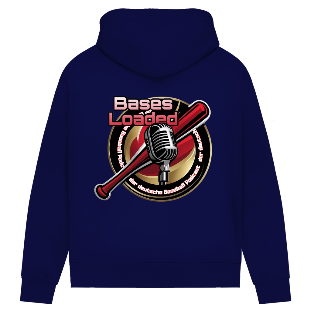 Damen Premium Bio Hoodie | BASES LOADED | beidseitig bedruckt