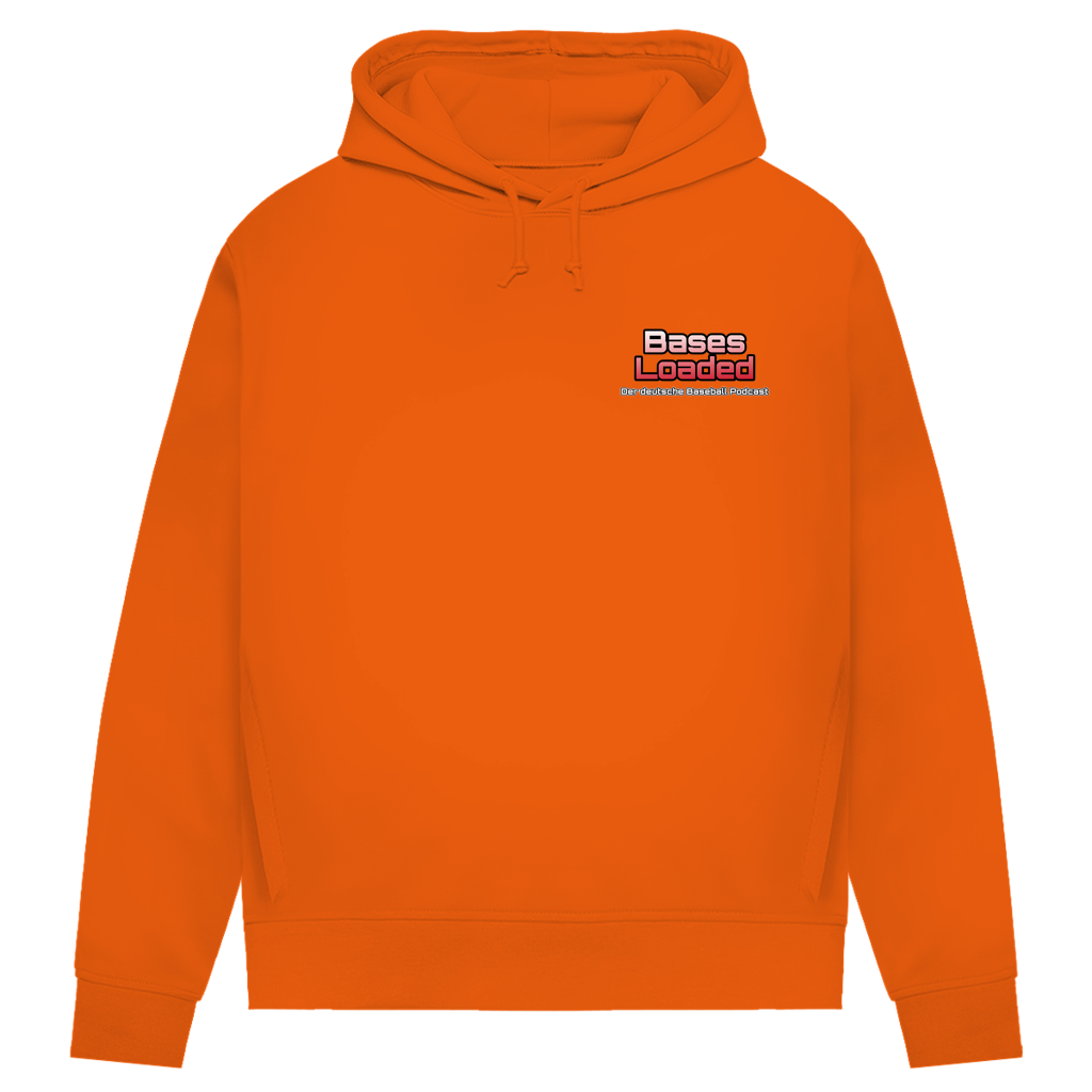 Damen Premium Bio Hoodie | BASES LOADED | beidseitig bedruckt