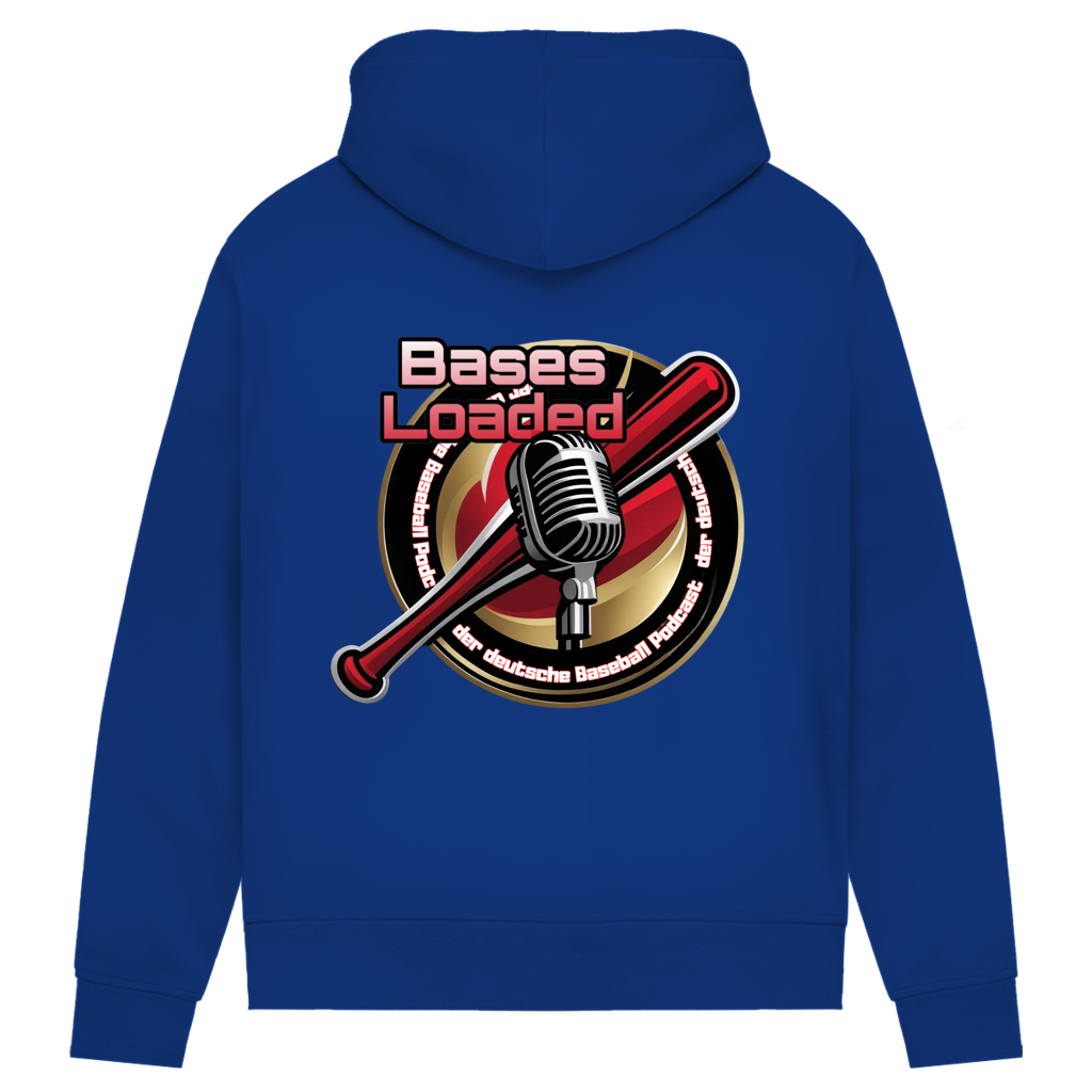 Damen Premium Bio Hoodie | BASES LOADED | beidseitig bedruckt