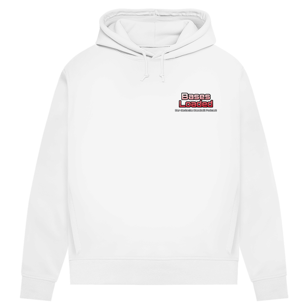 Damen Premium Bio Hoodie | BASES LOADED | beidseitig bedruckt