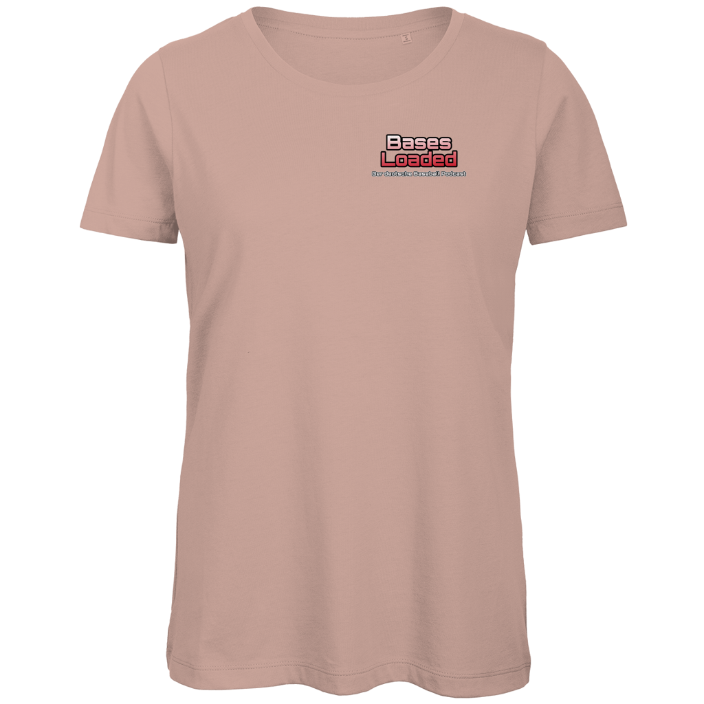 Damen Premium Bio T-Shirt | BASES LOADED | beidseitig bedruckt
