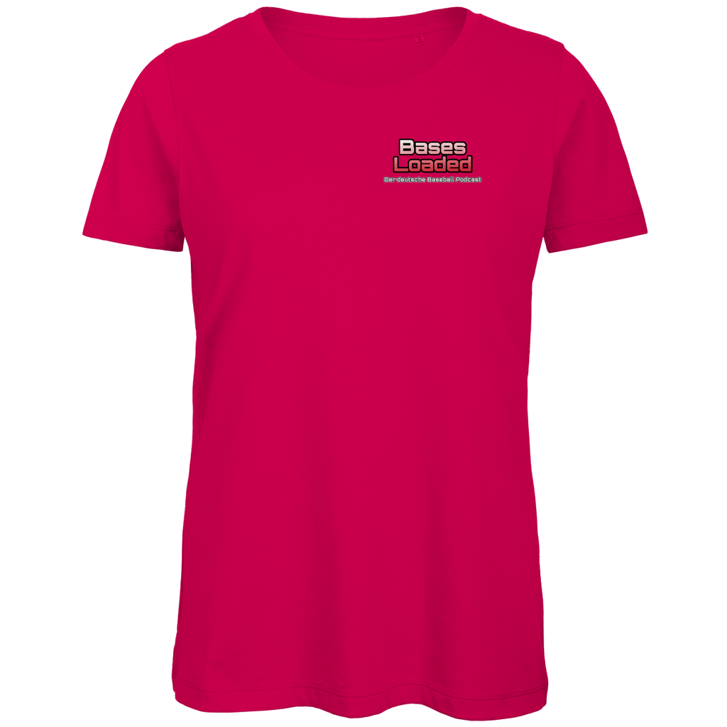 Damen Premium Bio T-Shirt | BASES LOADED | beidseitig bedruckt