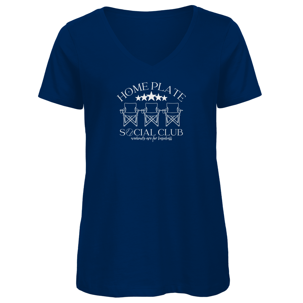 Damen Premium Bio V-Neck T-Shirt | SOCIAL CLUB