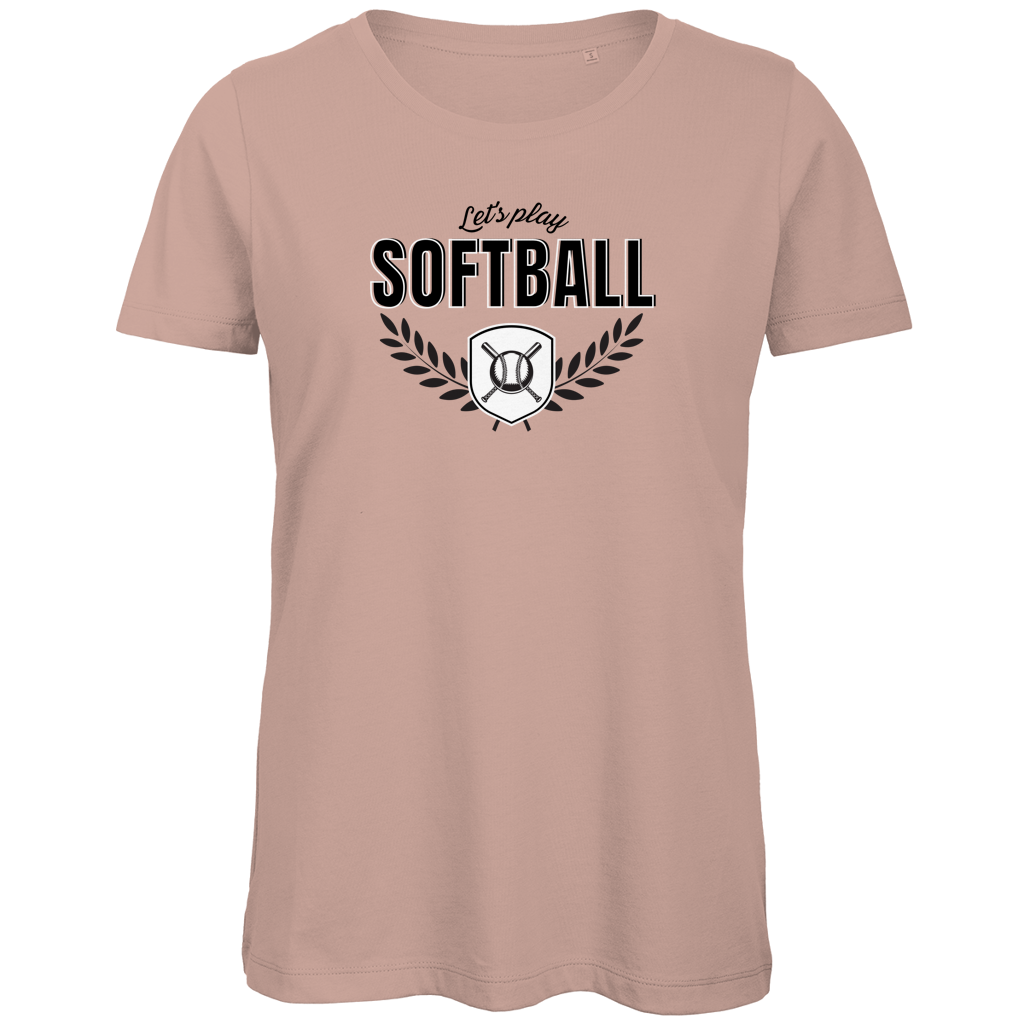 Damen Premium Bio T-Shirt | SOFTBALL