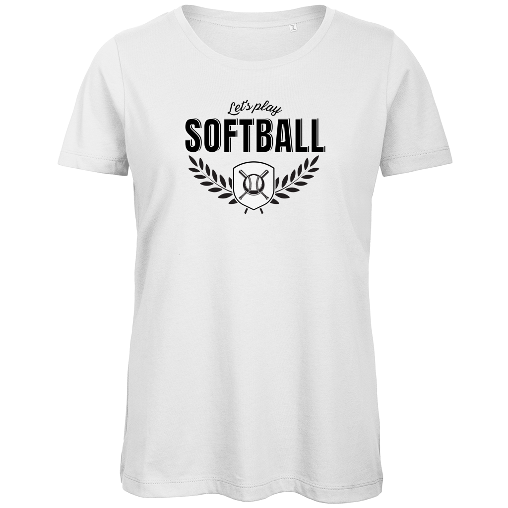 Damen Premium Bio T-Shirt | SOFTBALL