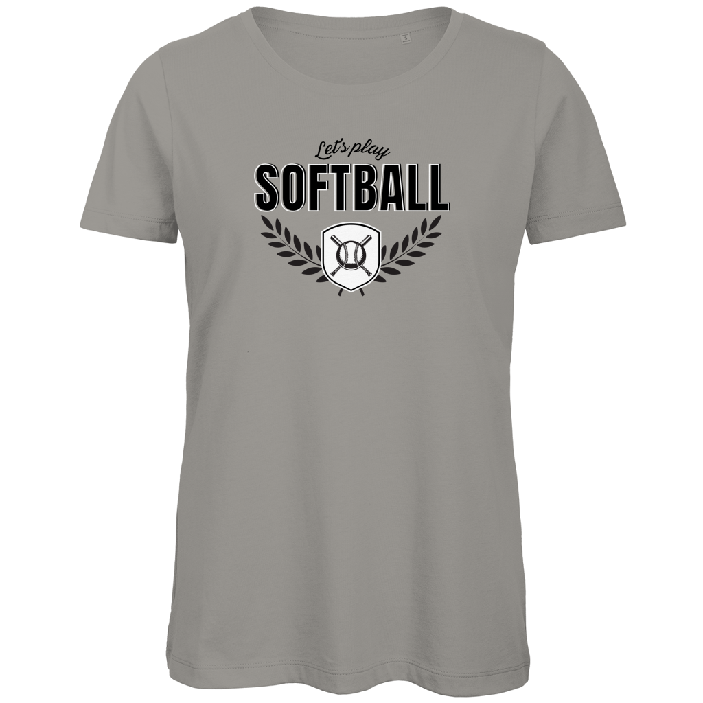 Damen Premium Bio T-Shirt | SOFTBALL