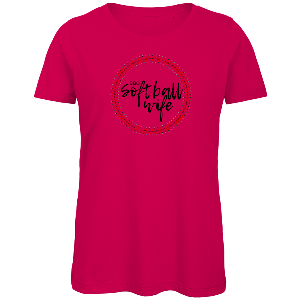 Damen Premium Bio T-Shirt | SOFTBALL