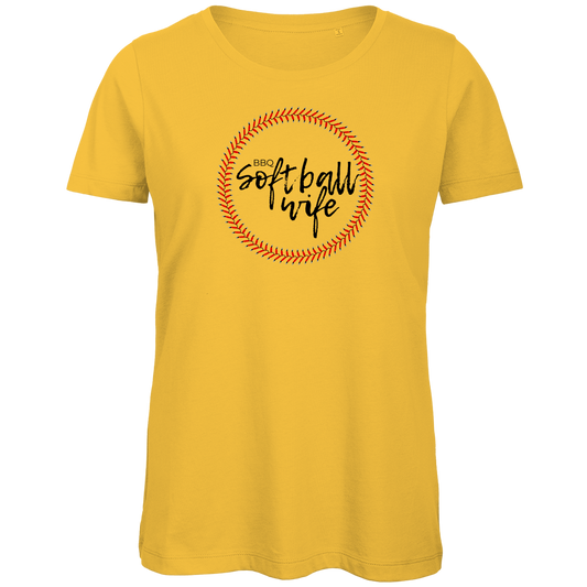 Damen Premium Bio T-Shirt | SOFTBALL