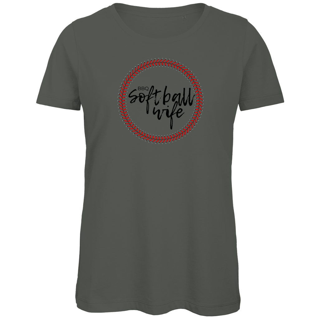 Damen Premium Bio T-Shirt | SOFTBALL
