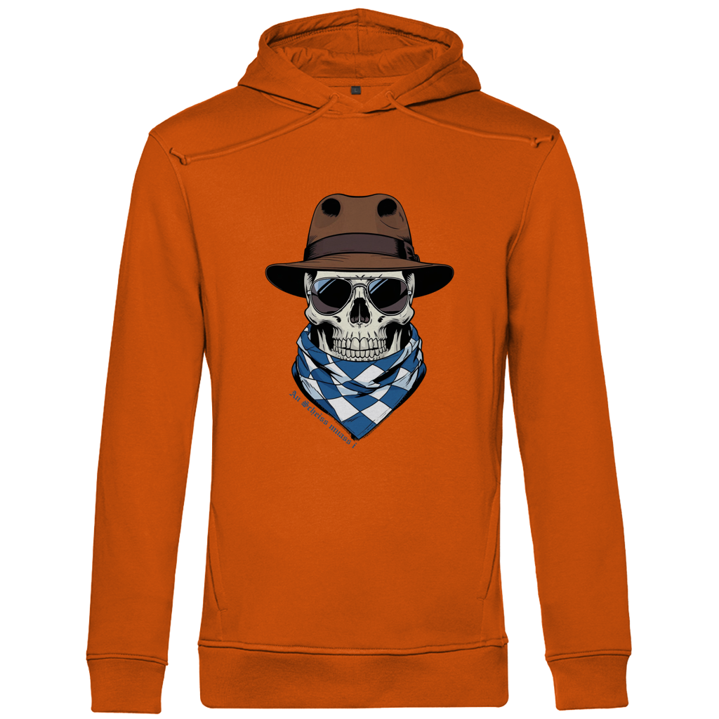 Herren Premium Bio Hoodie  | AN SCHEISS