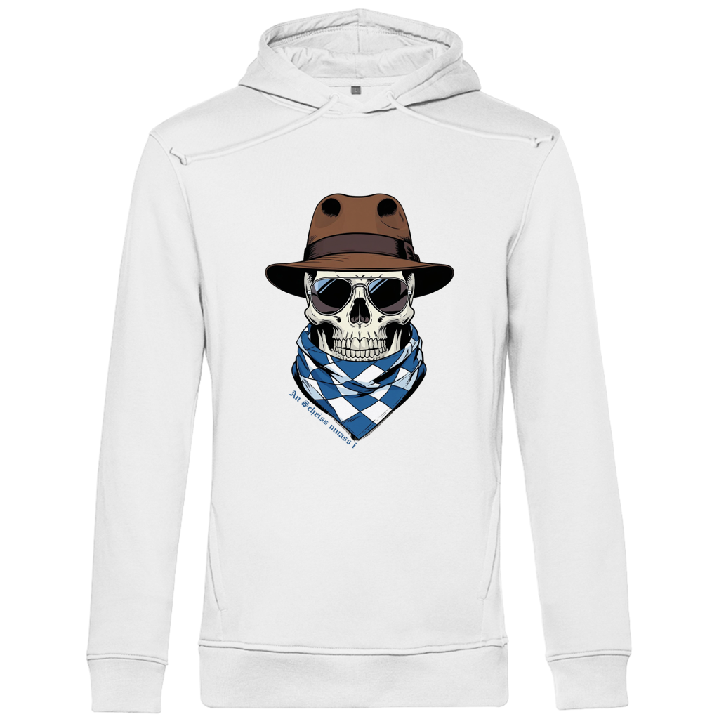 Herren Premium Bio Hoodie  | AN SCHEISS