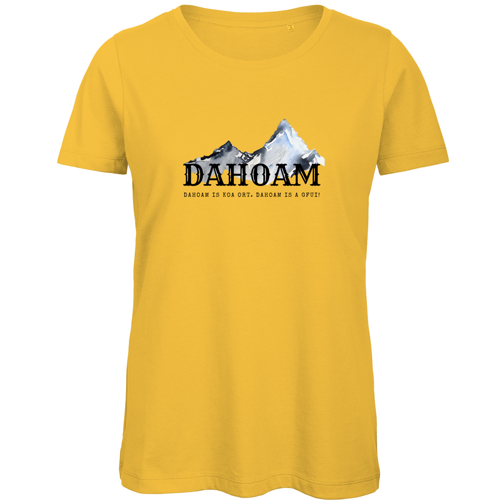 Damen Premium Bio T-Shirt | DAHOAM