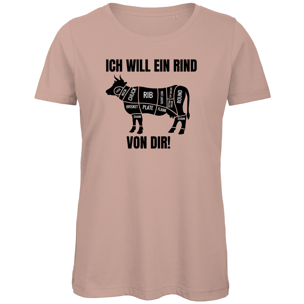 Damen Premium Bio T-Shirt | RIND VON DIR
