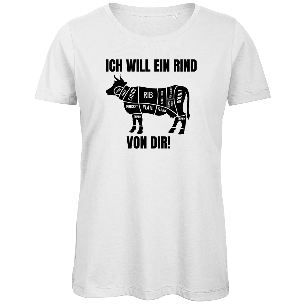 Damen Premium Bio T-Shirt | RIND VON DIR