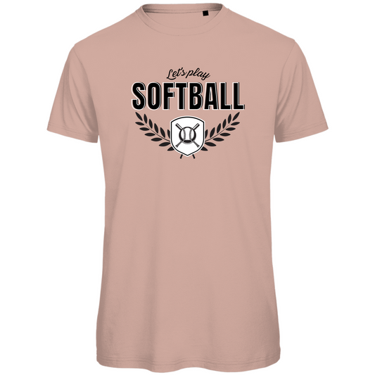 LET'S PLAY SOFTBALL | Herren Premium Bio T-Shirt