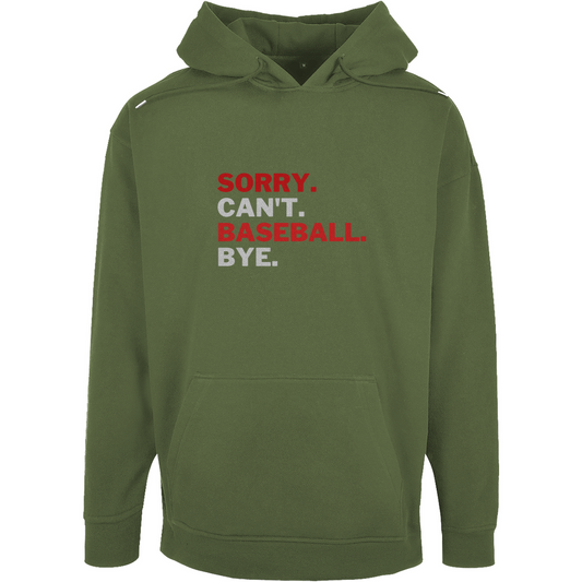 SORRY. CAN'T. | Unisex Oversize Hoodie